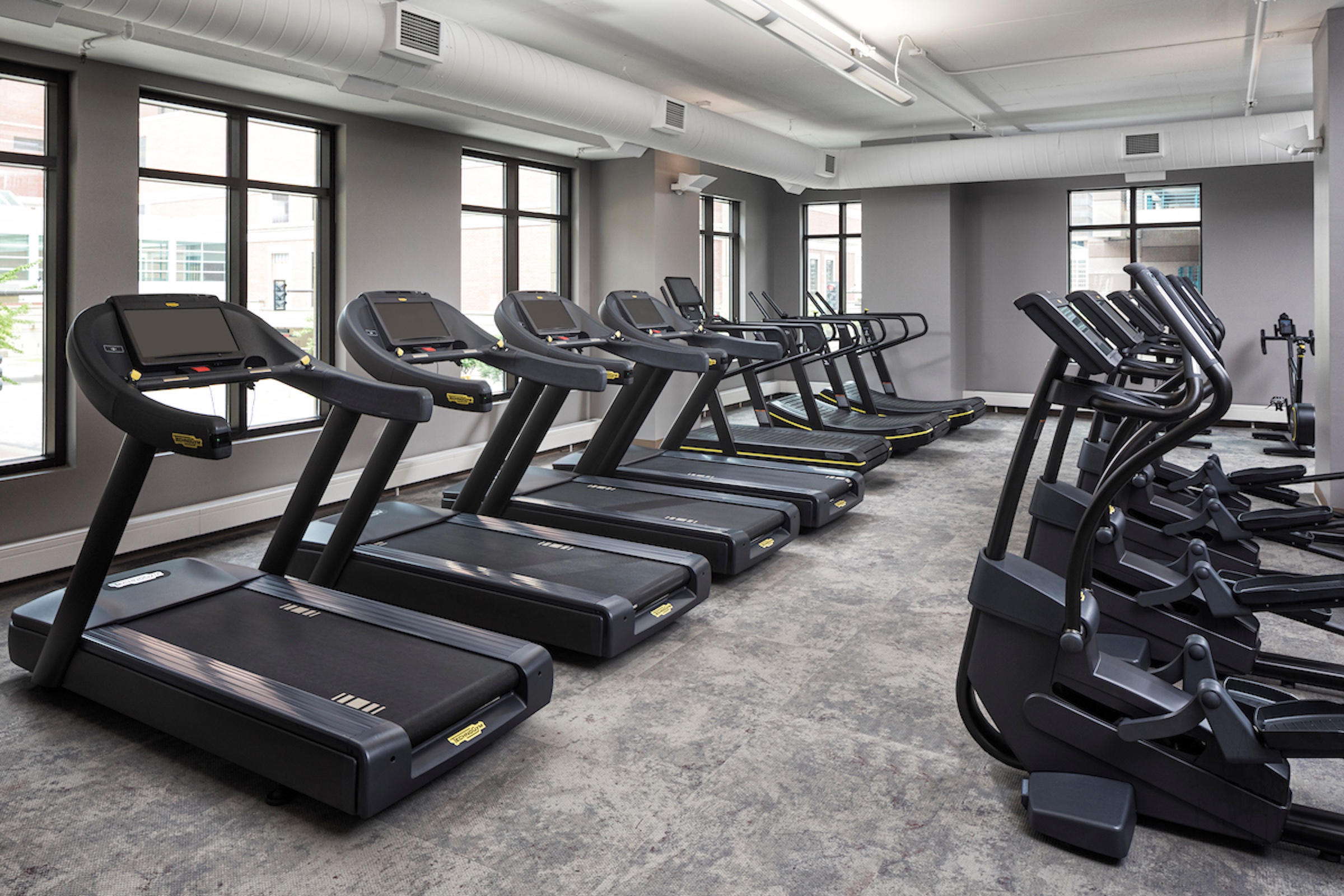 Cardio machine area at Anda Fitness of Hotel Ivy